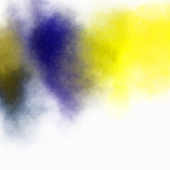 Watercolor painted background. Abstract Illustration wallpaper. Brush stroked painting. 2D Illustration.