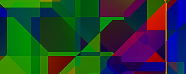 Overlapping design with triangles background. Abstract geometric wallpaper. Geometrical colorful triangular shapes.