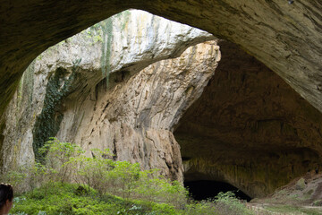 cave in the cave