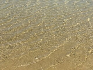 sand on the beach