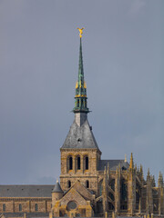 flèche du mont saint michel 