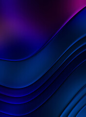 Abstract pattern glossy color background. Vibrant colorful wavy texture wall. Creative and beautiful wallpaper.