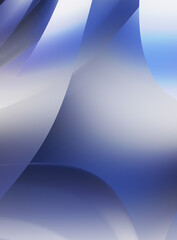Dynamic trendy simple fluid color gradient abstract cool background with overlapping line effects.  Illustration for wallpaper, banner, background, card, book, pamphlet,website. 2D illustration..