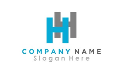logo H letter simple