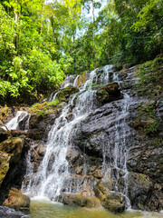Natural waterfall