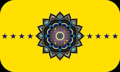 Mandala vector for art, coloring book, zendoodle. Hand drawn round zentangle for coloring book pages, mandala design. Coloring mandala invitation, t-shirt print, wedding card, scrapbooking and tattoo.