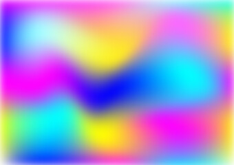 Obraz premium Abstract of colorful gradient mesh background used to make advertisement poster flyer