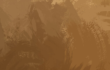 Abstract background of colorful brush strokes. Brushed vibrant wallpaper. Painted artistic creation. Unique and creative illustration.