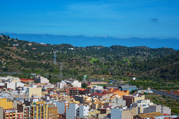 Camino hacia la ermita del calvario en Borriol