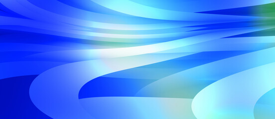 Abstract background with colorful gradient. Vibrant graphic wallpaper with stripes design. Fluid 2D illustration of modern movement.