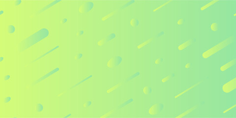 Lime or green yellow color background abstract art vector with dots and rounded square
