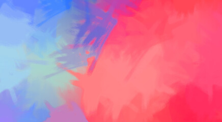 Brushed Painted Abstract Background. Brush stroked painting. Artistic vibrant and colorful wallpaper.