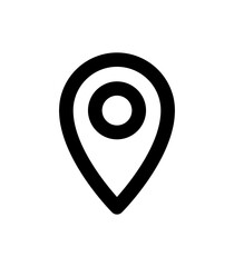 Map pin place marker icon 