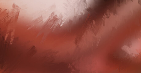 Artistic abstract background. Texture painted wallpaper. Creative illustration with strokes of paint. Brush pattern painting.