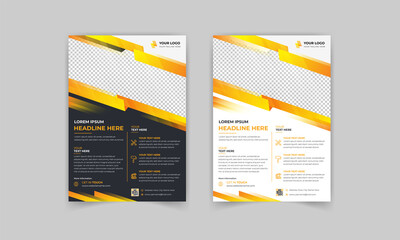Creative construction tools cover A4 template for a report and brochure design, flyer, leaflets decoration for printing and presentation.