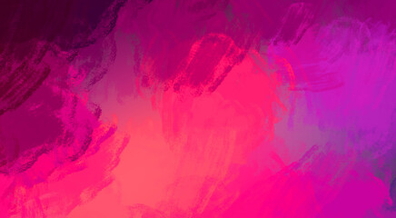 Brushed Painted Abstract Background. Brush stroked painting. Artistic vibrant and colorful wallpaper.