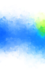 Brushed Painted Abstract Background. Brush stroked painting. Artistic vibrant and colorful wallpaper..