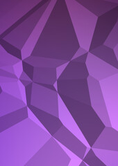 Polygonal background. Colorful wallpaper with geometric design. Digital 3d illustration.