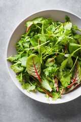 Green salad mix
