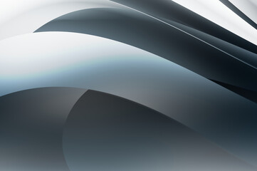 Dynamic trendy simple fluid color gradient abstract cool background with overlapping line effects.  Illustration for wallpaper, banner, background, card, book, pamphlet,website. 2D illustration..