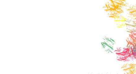 Obraz premium Brushed Painted Abstract Background. Brush stroked painting. Strokes of paint. 2D Illustration.