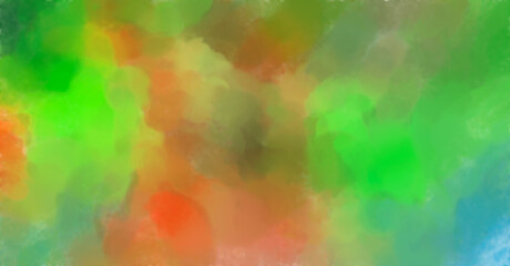 Watercolor brushstrokes. Modern art. Abstract texture. 2d illustration. Expressive handmade watercolors on surface. Colorful backdrop. Multi color backdrop. Contemporary wall art.