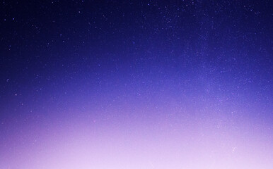 Gradient starry night. Starry sky background. Galaxy stars.