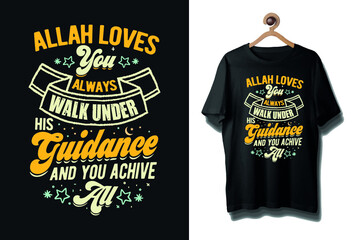 Ramadan typography Tshirt & shirt design / fasting quotes / fasting slogan / ramadan creative slogan / t shirt design for commercial use