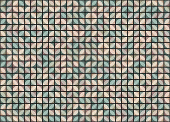 Abstract Geometric Pattern generative computational art illustration