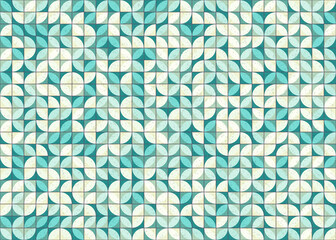 Abstract Geometric Pattern generative computational art illustration