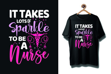 Nurse typography shirt / nurse colorful tshirt design / trendy covid nurse shirt / World nurse day typography shirt / Happy nurse day