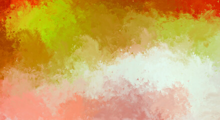 Brushed Painted Abstract Background. Brush stroked painting. Artistic vibrant and colorful wallpaper.