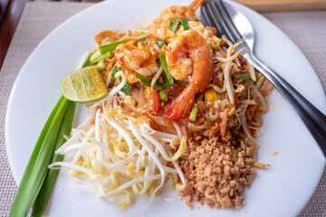 Pad Thai with Shrimp