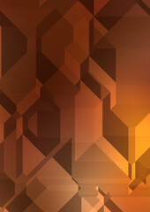 Polygonal background. Colorful wallpaper with geometric design. Digital 3d illustration.