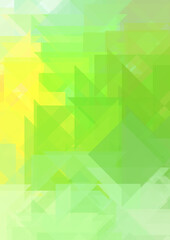 Overlapping design with triangles background. Abstract geometric wallpaper. Geometrical colorful triangular shapes.