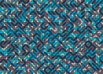 Abstract Geometric Pattern generative computational art illustration