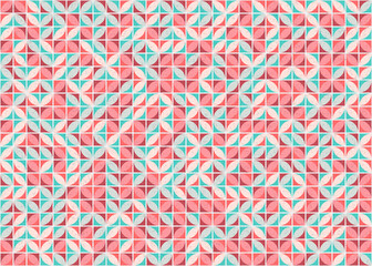 Abstract Geometric Pattern generative computational art illustration