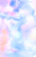 Watercolor painted background. Abstract Illustration wallpaper. Brush stroked painting. 2D Illustration.