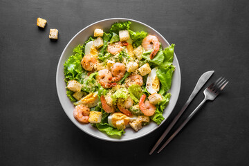 Shrimp Caesar Salad