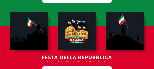Republic Day of Italy (Italy: Festa della Repubblica Italiana). Celebrated annually on June 2 in Italy.