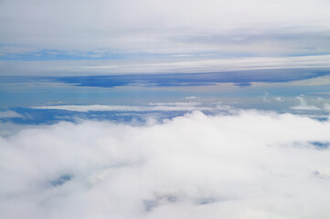 Fototapeta na wymiar Aerial View from a Plane