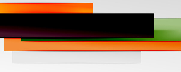 Multicolored lines background. Design template for business or technology presentations, internet posters or web brochure covers