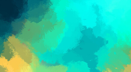 Brushed Painted Abstract Background. Brush stroked painting. Artistic vibrant and colorful wallpaper.