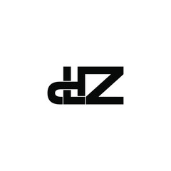 dlz letter original monogram logo design