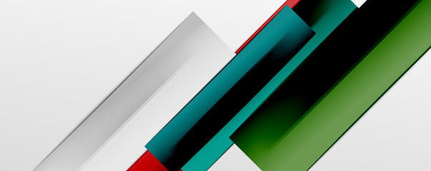 Color abstract lines trendy geometric background for business or technology presentation, internet poster or web brochure cover, wallpaper