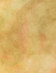 Modern painting of soothing brush strokes resembling alcohol inks. Watercolor abstract painting with pastel colors for poster, wall art, banner, card, book cover or packaging.