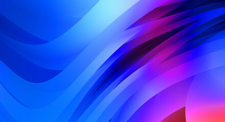 Abstract background with colorful gradient. Vibrant graphic wallpaper with stripes design. Fluid 2D illustration of modern movement.