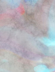 Handmade surreal abstract pattern watercolor. Modern artistic painting. 2d illustration. Texture backdrop painting mix. Creative wall art. Contemporary art