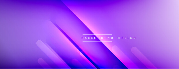 Dynamic lines abstract background. 3D shadow effects and fluid gradients. Modern overlapping forms