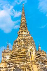 Fototapeta premium Ruins of Ayutthaya Temples, Thailand